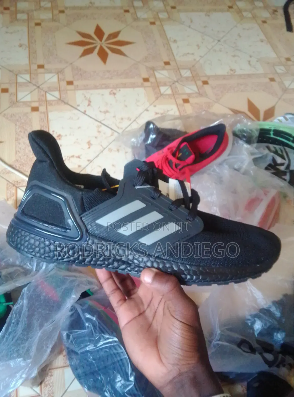 Black Adidas Ultra Boost