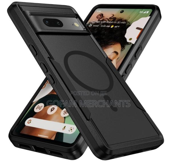 Oogle Pixel8 Clear Magsafe Case-Shockproofpvc, Slim, Wireless Charging