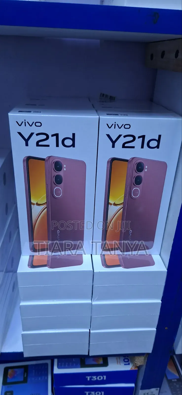 New Vivo Y21d 128 GB Black