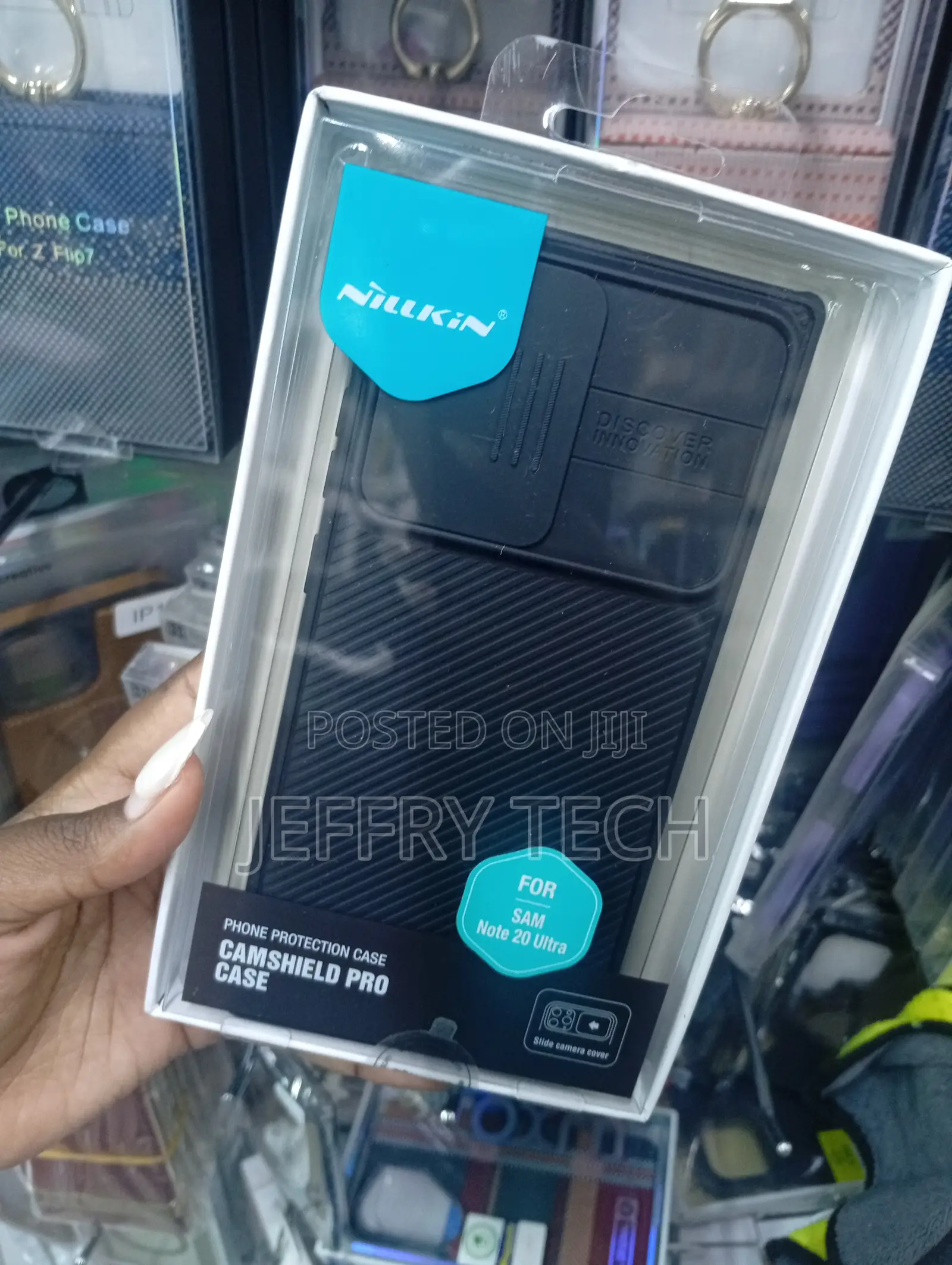 Samsung Galaxy S20 Ultra Nilkin Upgraded Camshield Case
