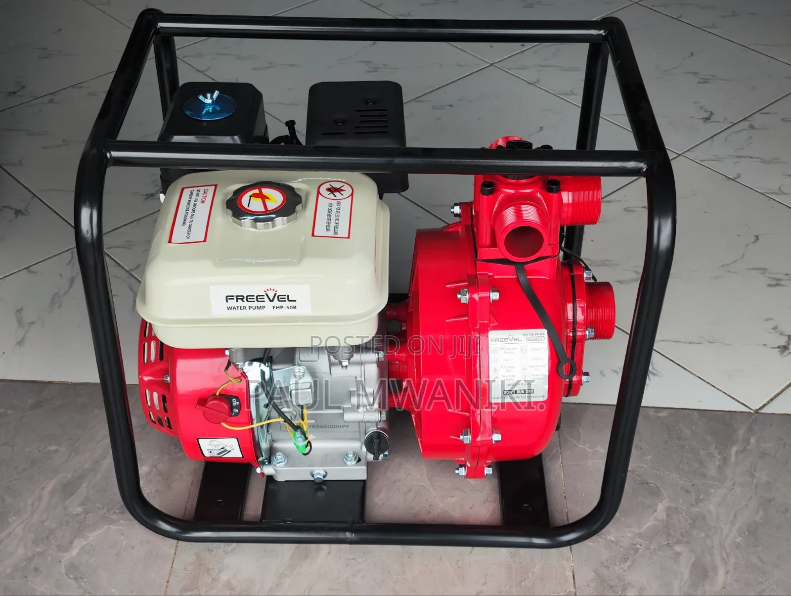 Freevel FHP 50b High Pressure Water Pump - 2-Inch Gasoline Engine