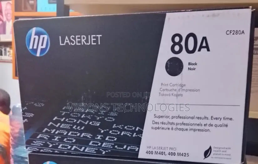 Hp Printer M401dn/MFP M425dn Toner ( Hp 80a)