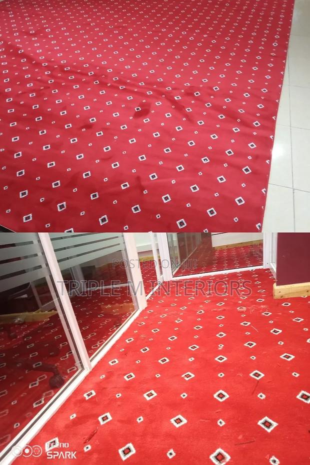 Royal Ember Pattern Wall Carpet Solution - main view