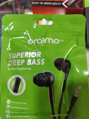 Oraimo Superior Deep Bass Earphones
