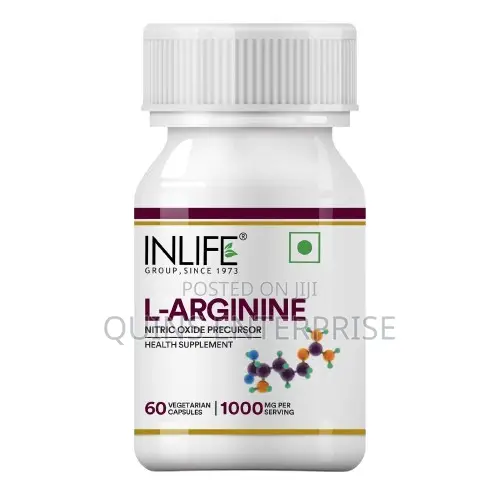L-Arginine 1000mg Caps 60