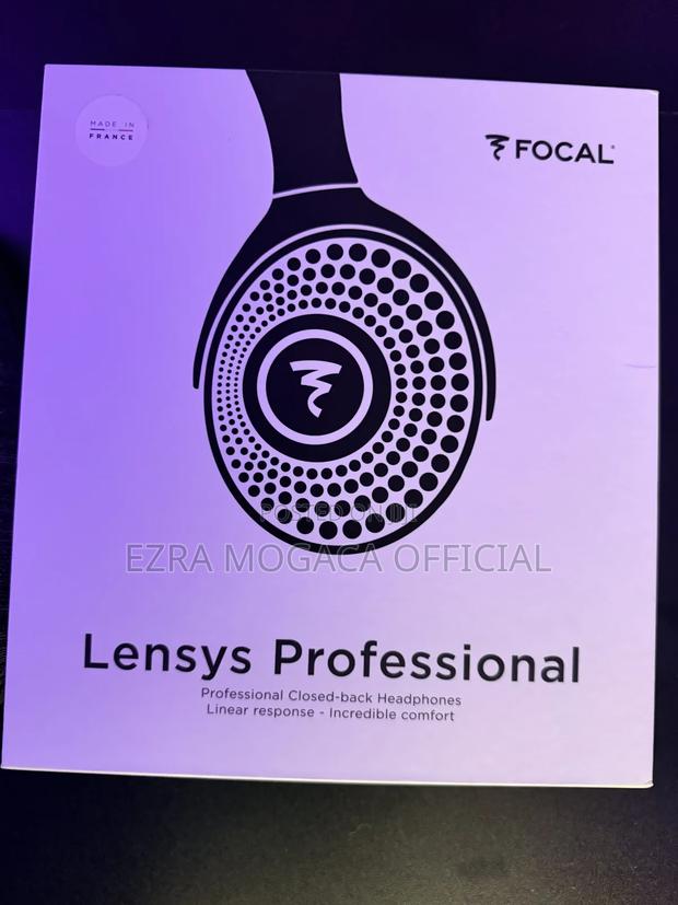 High-end Professional Studio Headphones Focal Lensys - thumbnail 2