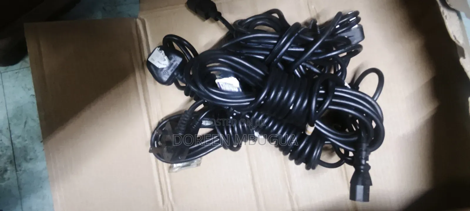 Ex Uk Original Power Cables 6 Meters Long