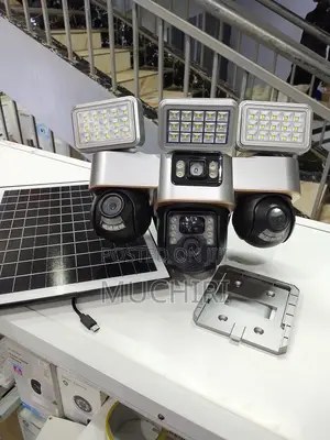 V380 4g Triple Lens Floodlight Solar PTZ Camera Capabilities