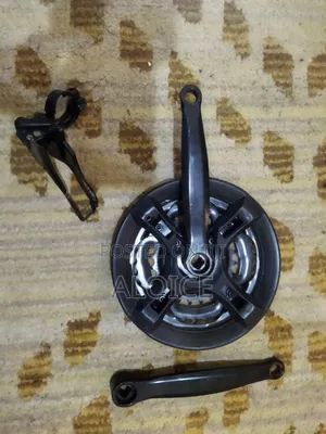 Bicycle Triple Crankset With Chain Guard Shifter – Strong Durable