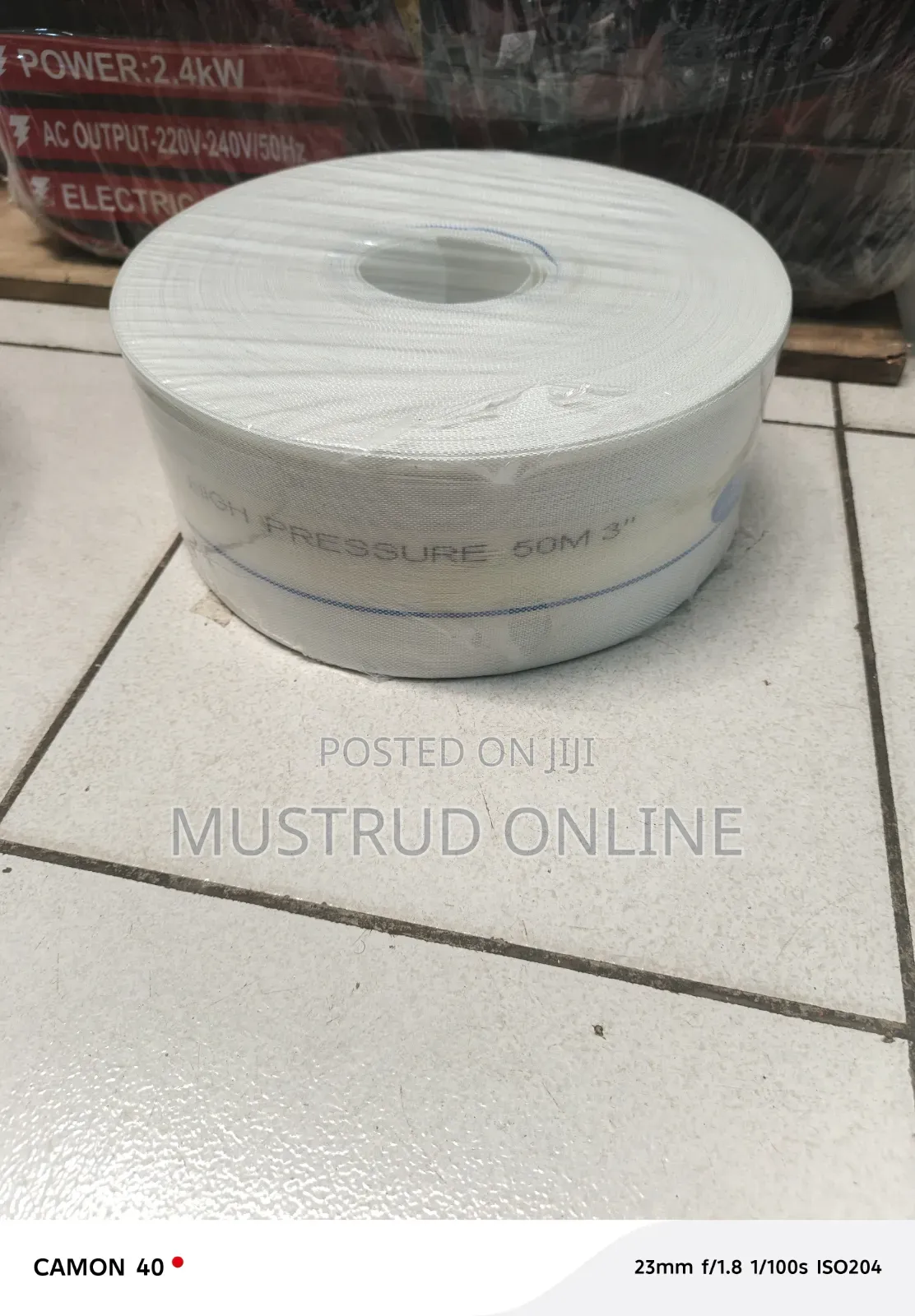 3" 50m High Pressure Pipe