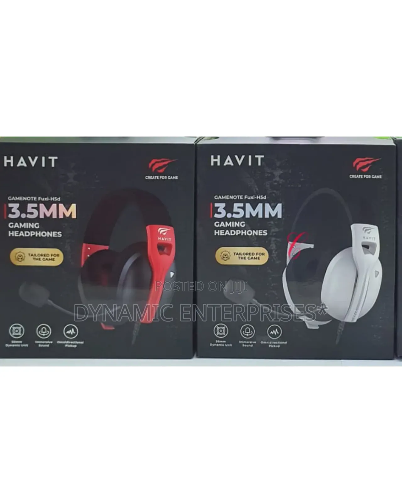 Havit Gamenote *Fuxi H5d* 3.5mm Gaming Headphone