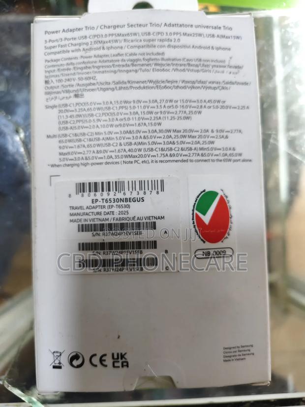 Samsung Iriginal 65w Power Adapter - thumbnail 2
