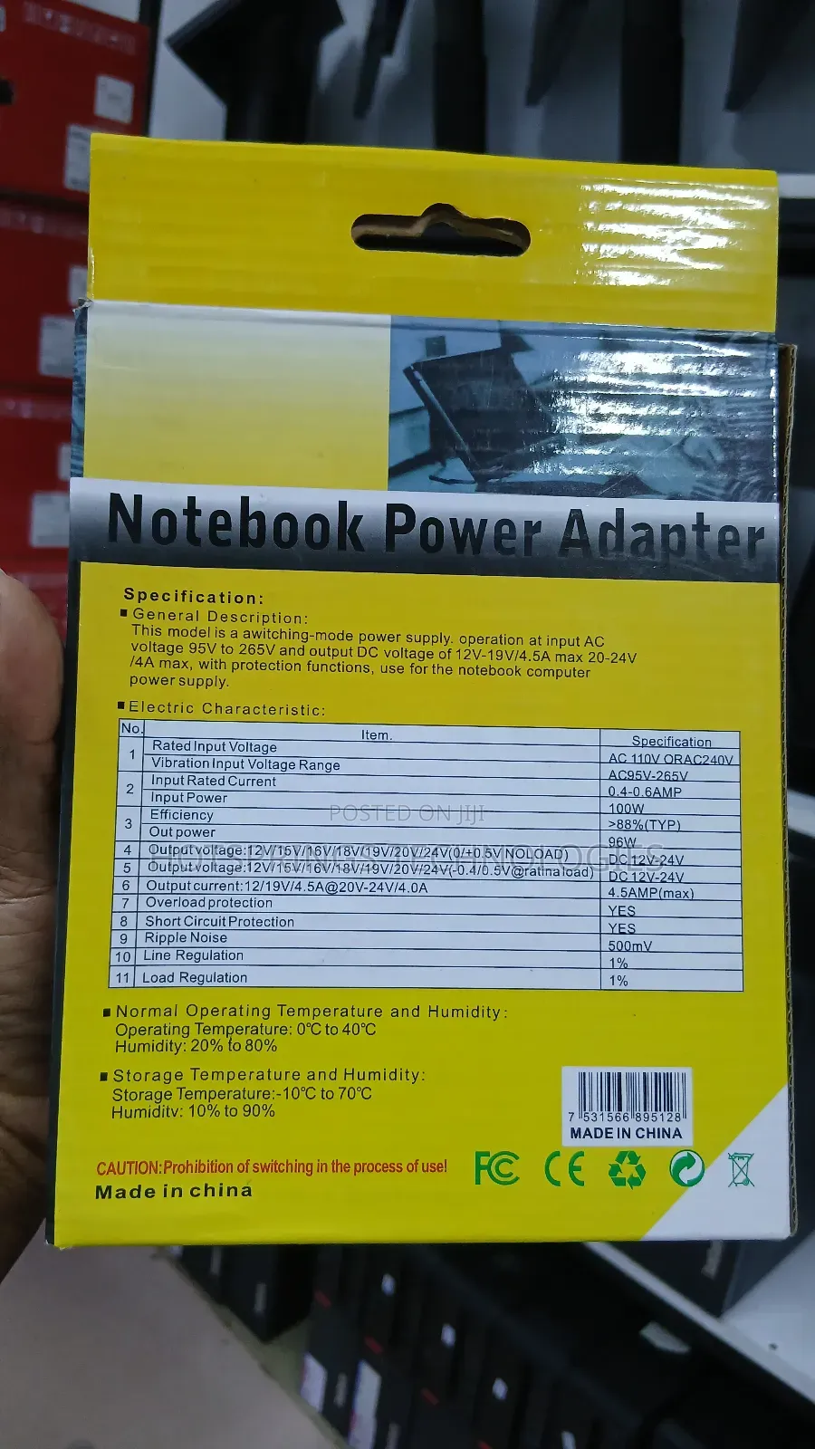 Notebook Power Universal Adapter