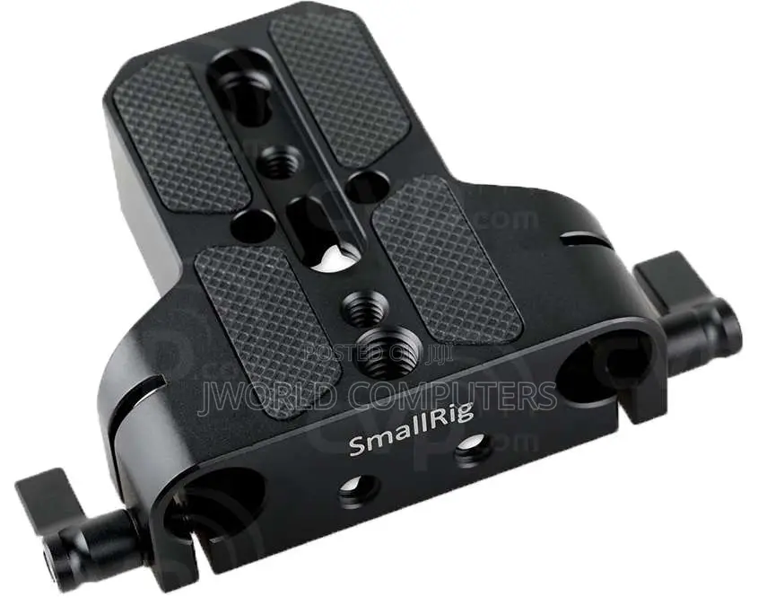 Smallrig Bottom Mount Plate With Dual 15mm Rod Clamp 1674