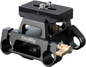 Smallrig Bottom Mount Plate With Dual 15mm Rod Clamp 1674