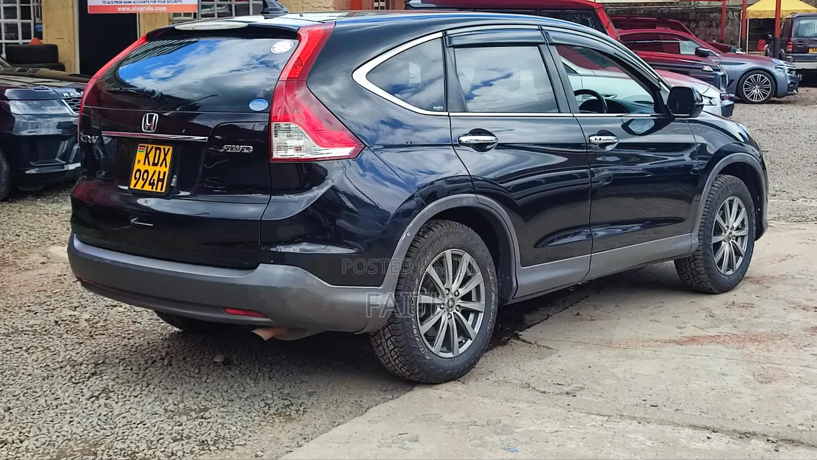 Honda CR-V EX-L 4dr SUV AWD (2.4L 4cyl 5A) 2014 Black