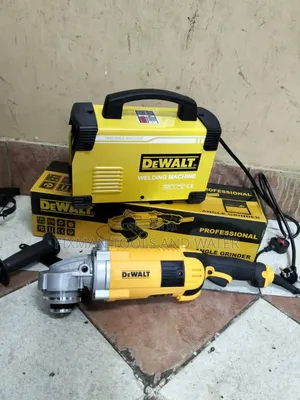 Dewalt Welding Machine and Angle Grinder Combo With Free Rods