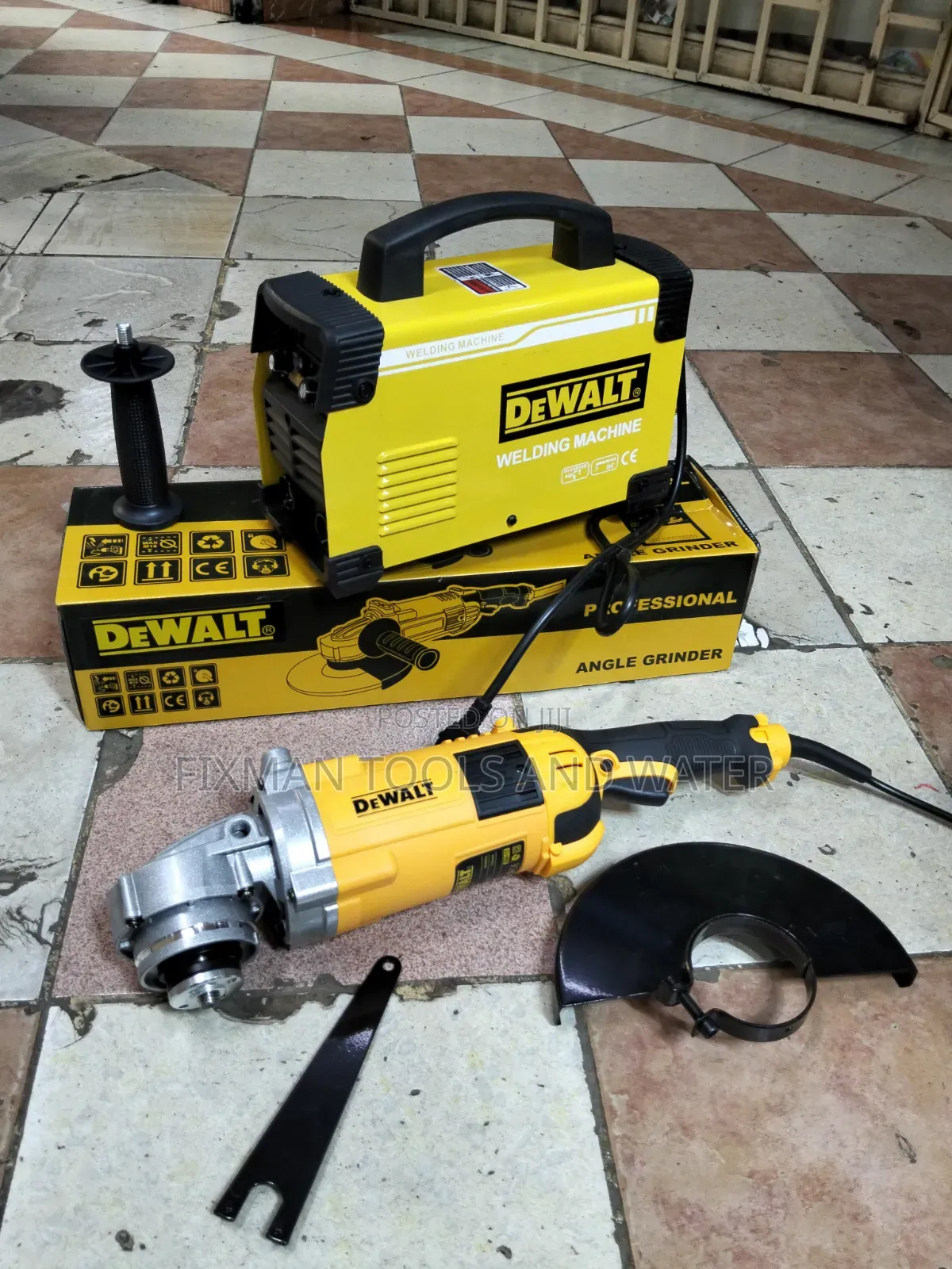 Heavy Duty Dewalt Combo Welding 500a Angle Grinder 2600 Watts