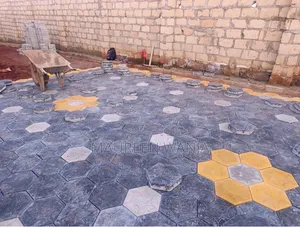 Hexagon Cabros Black and Yellow