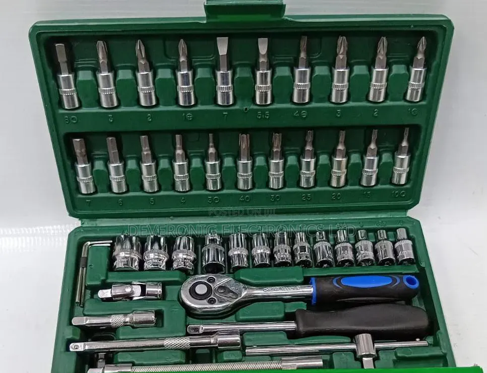 46 Pieces Socket Wrench