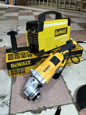 Workshop Set Dewalt Welding Machine and Angle Grinder Set Mma 500amps