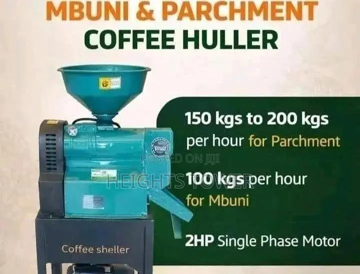 Coffee Hulling Machine
