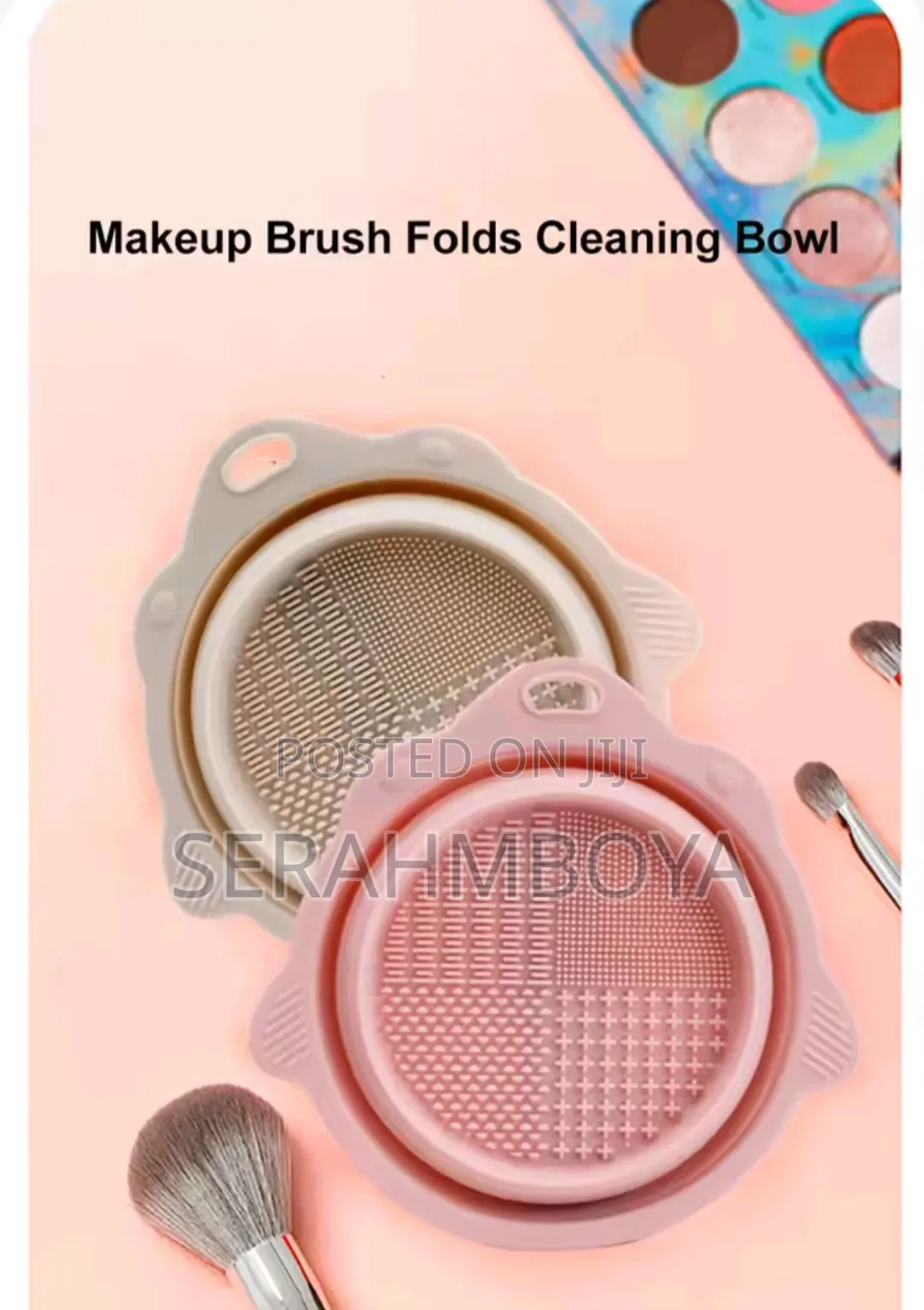 Multi-Functional Silicone Makeup Brush Cleaning Bowl