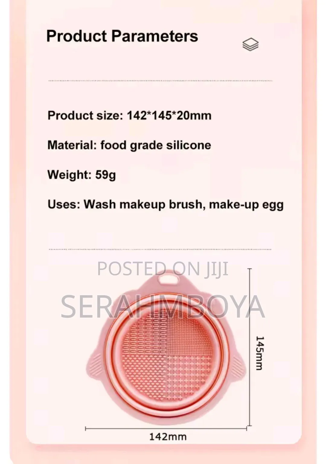 Multi-Functional Silicone Makeup Brush Cleaning Bowl