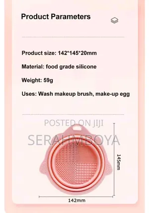 Multi-Functional Silicone Makeup Brush Cleaning Bowl