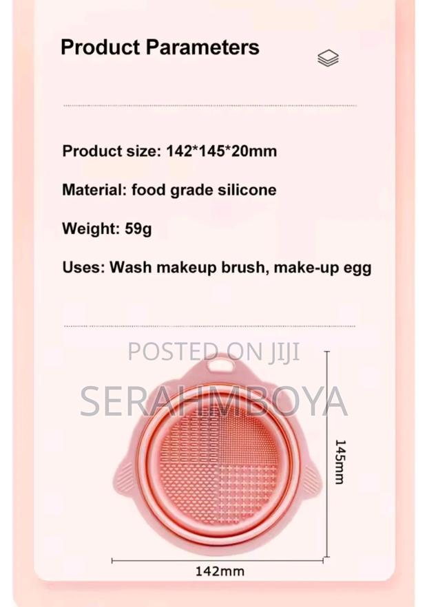 Multi-Functional Silicone Makeup Brush Cleaning Bowl - thumbnail 3