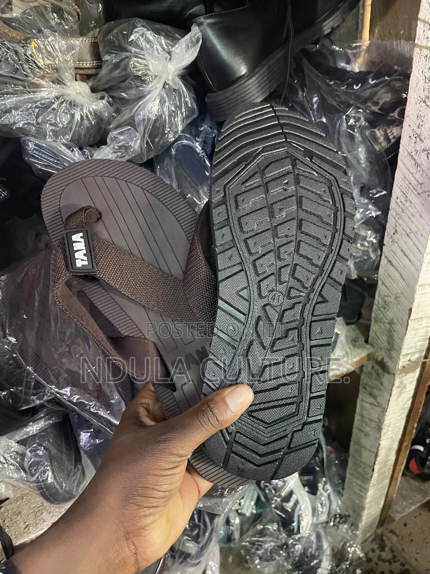 Soft Insole Sandals //Slippers With Rubber Sole