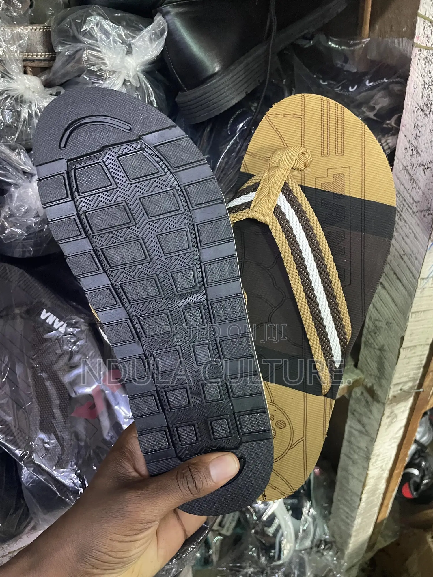 Soft Insole Sandals //Slippers With Rubber Sole