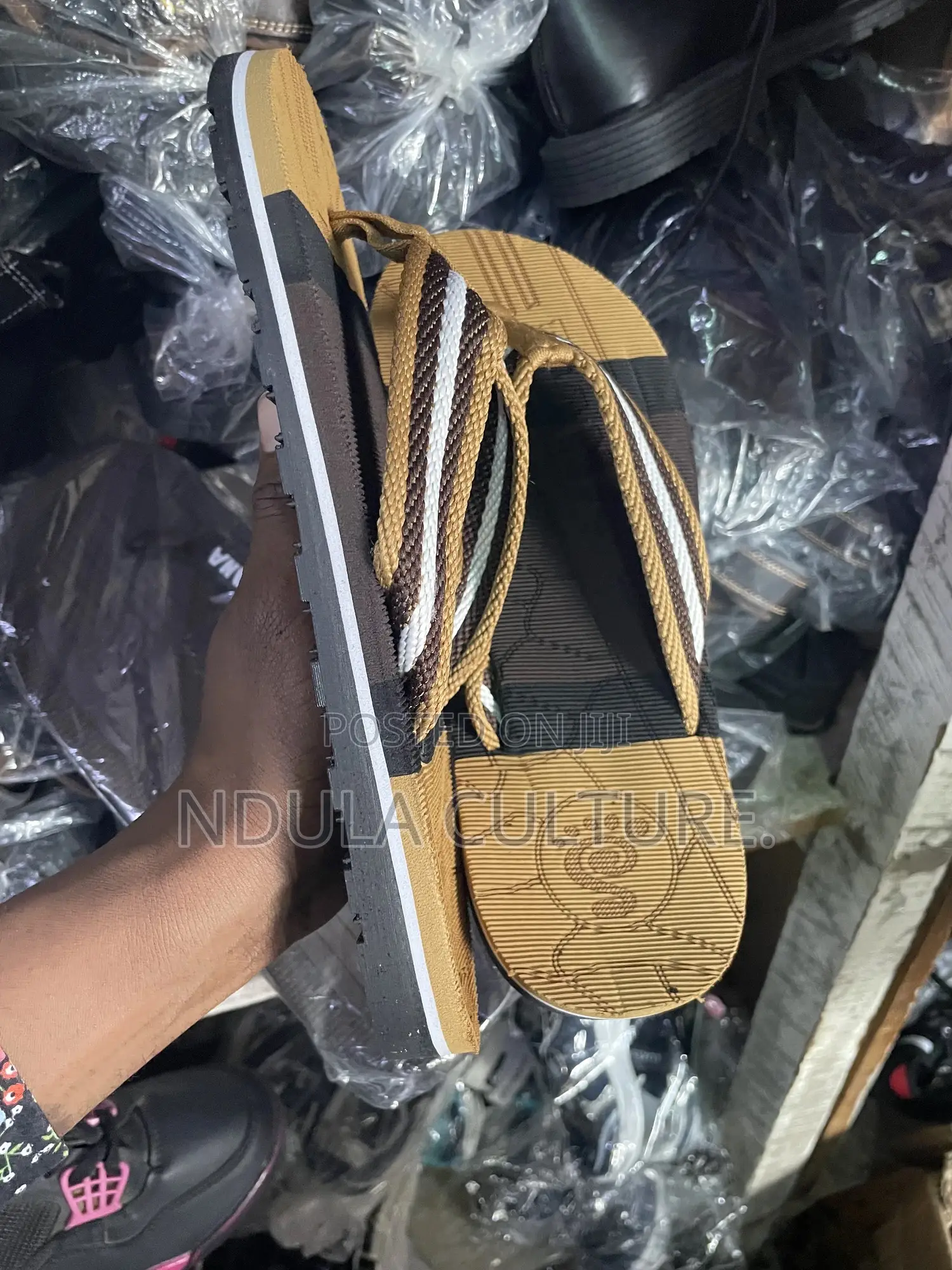 Soft Insole Sandals //Slippers With Rubber Sole