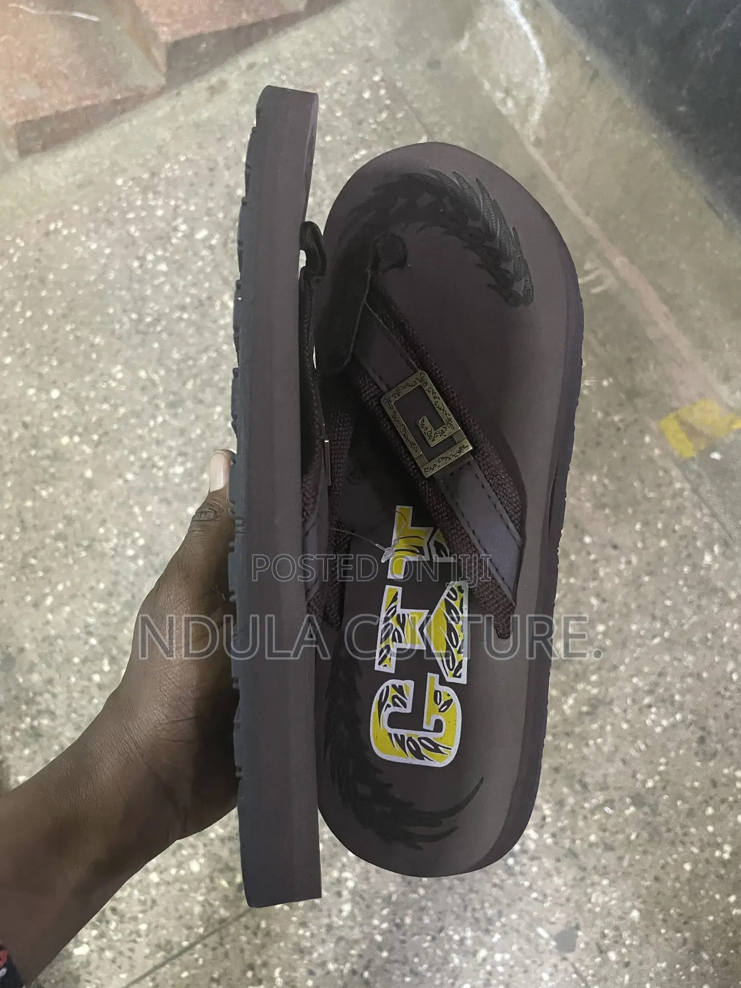 Soft Insole Sandals //Slippers With Rubber Sole