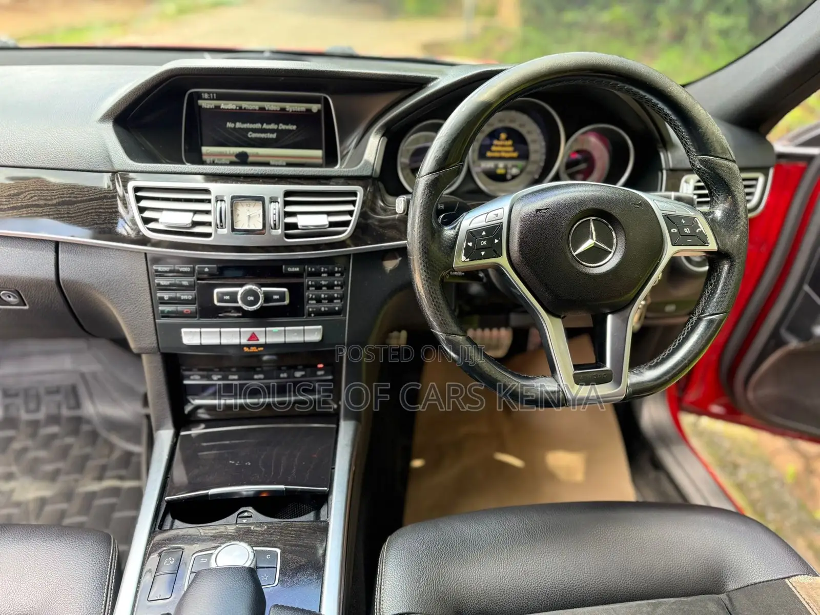 Mercedes-Benz E250 2015 Red