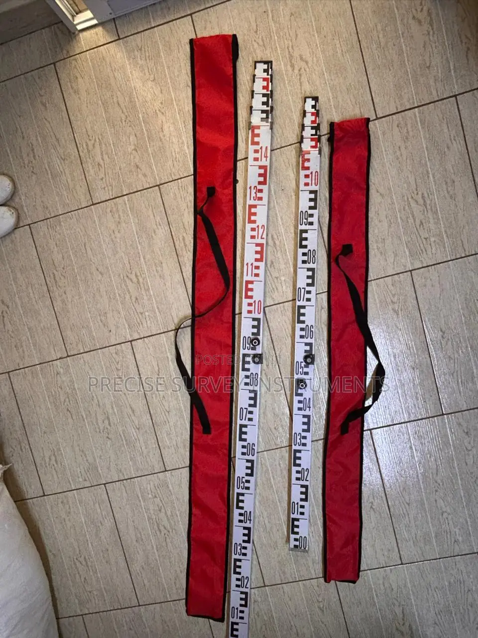 Affordable Levelling Staffs – 5 Meter 7 Meter