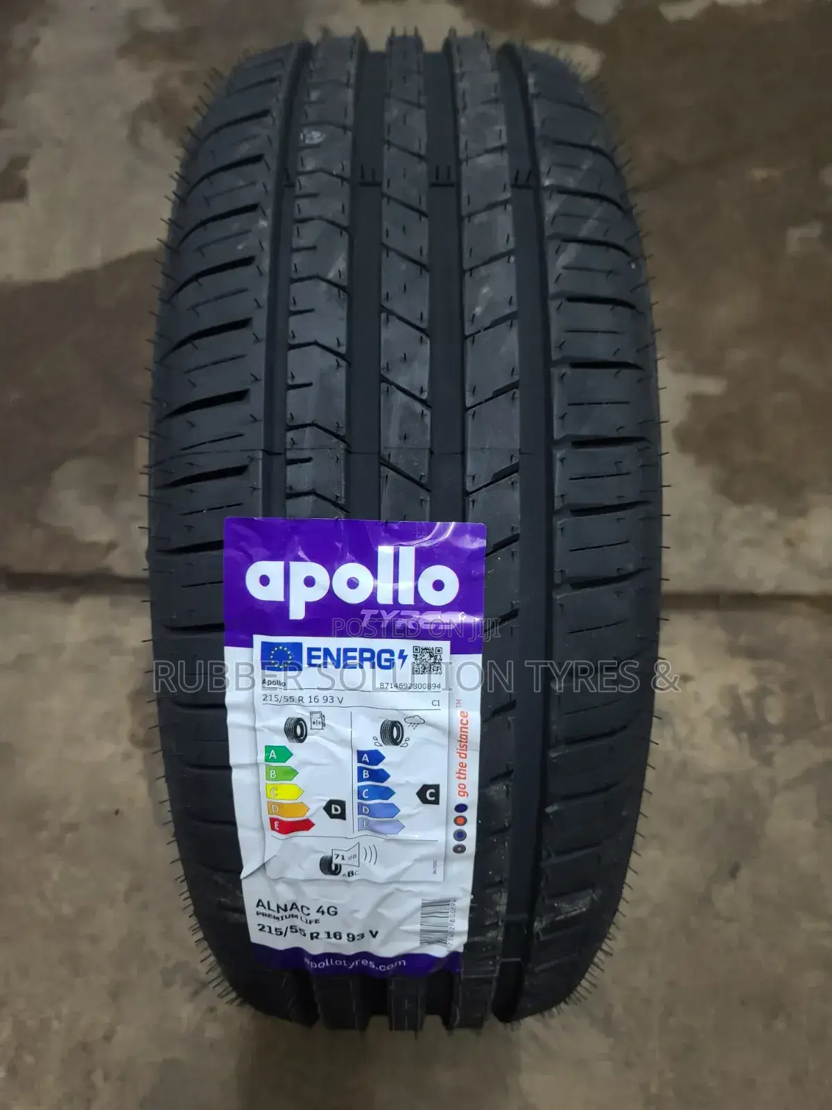 215/55r16 Apollo Tyres 93v [Made in India]