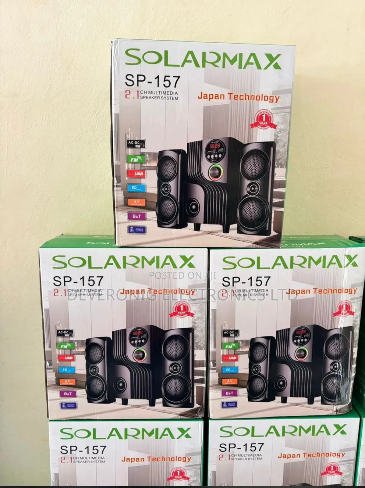 Solarmax 2.1ch Multimedia Speaker