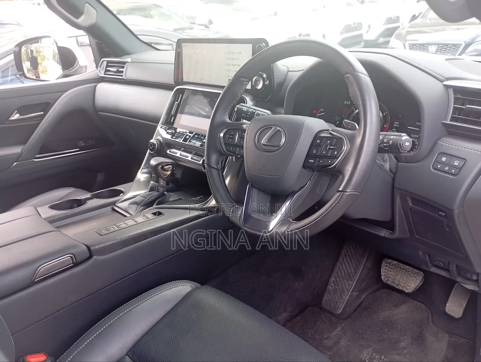 Lexus LX 2023 White