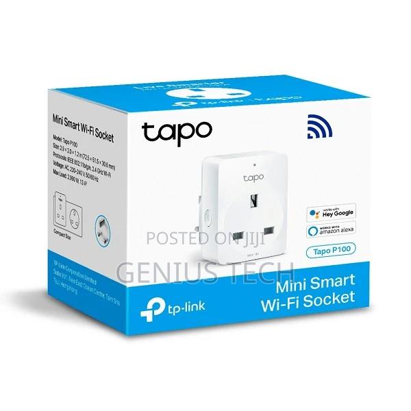 Tp-Link Tapo P100 Smart Wi‐Fi Socket (1-Pack)