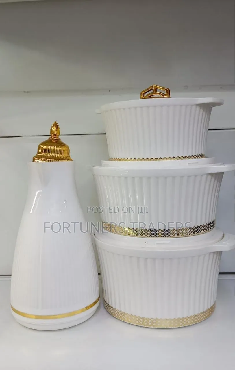 Hot Pot Set With Flask.