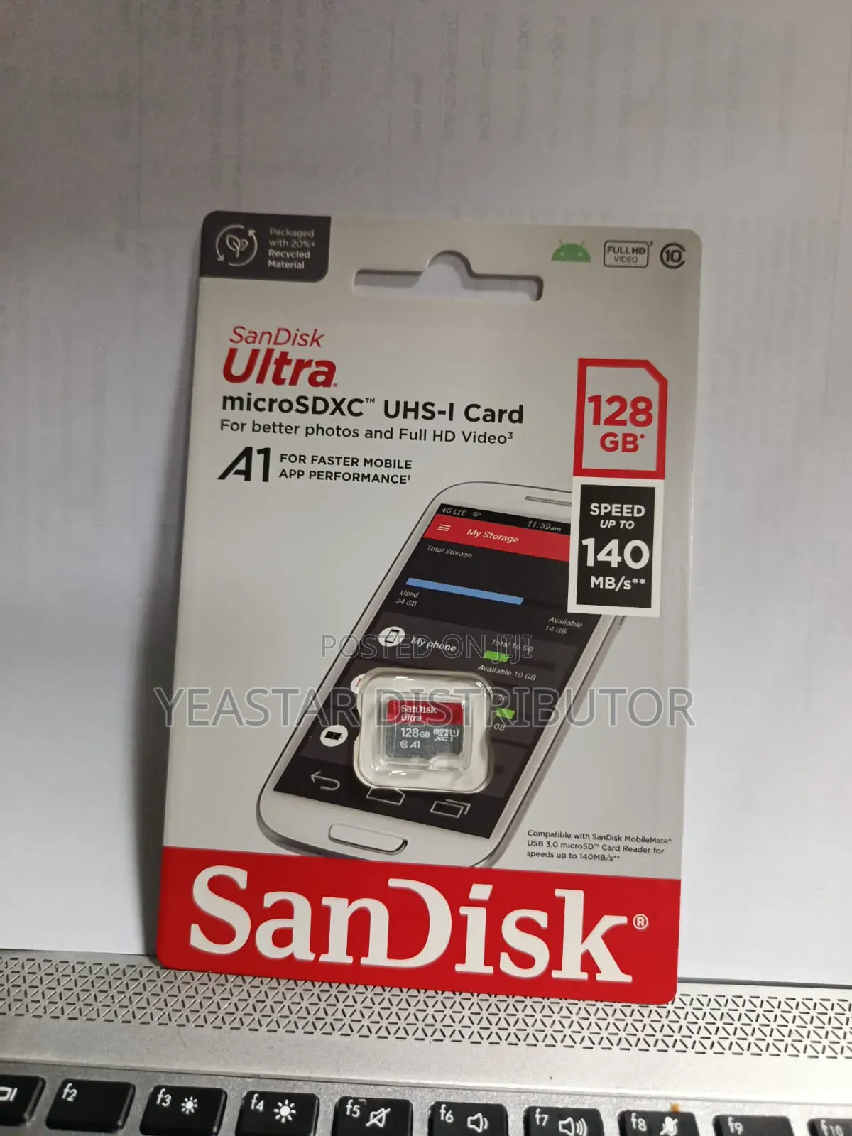 Sandisk Ultra 128gb Microsdxc Uhs-I Card