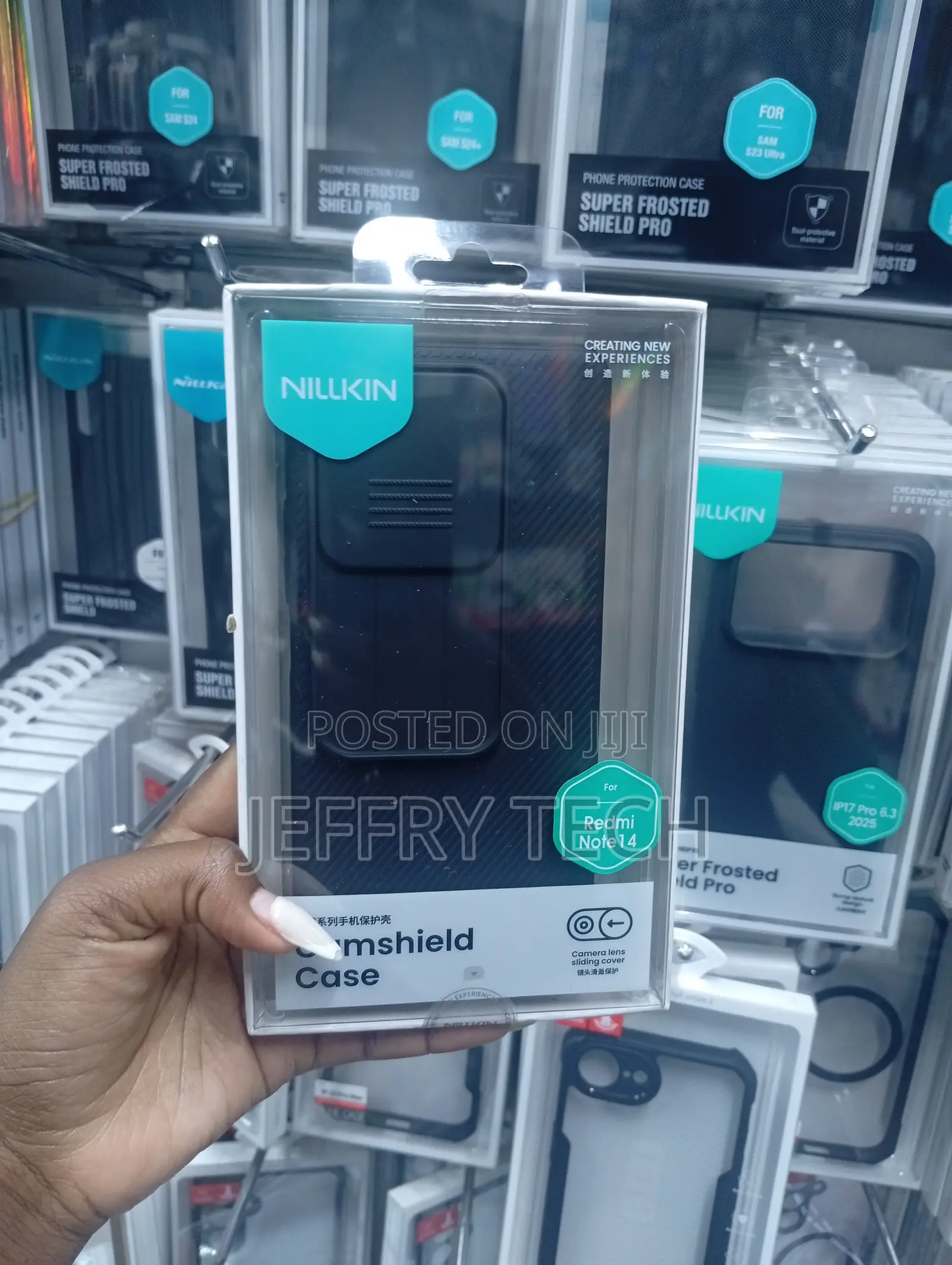 Redmi Note 14 Matte Textured Finish Cover