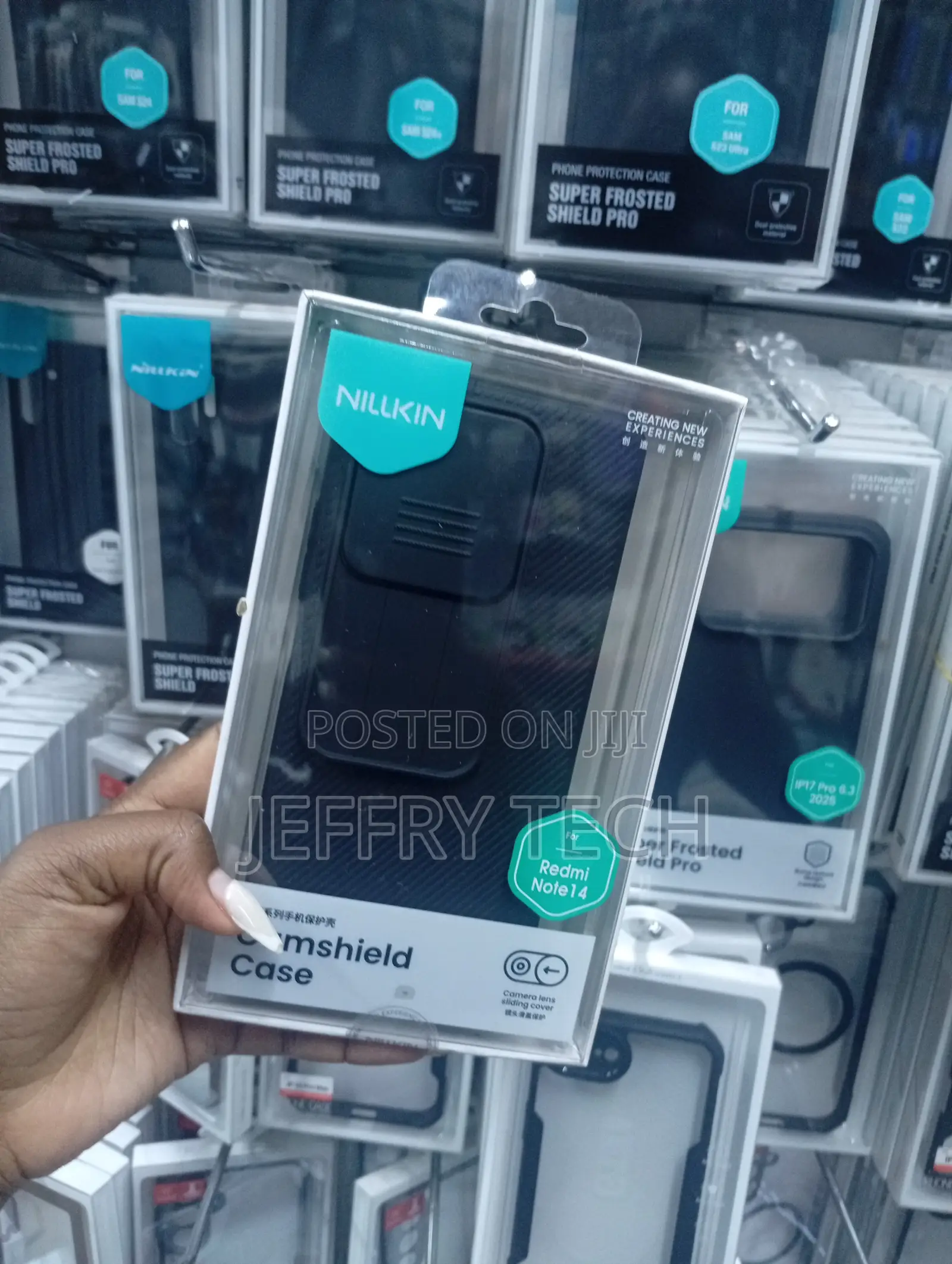 Redmi Note 14 Matte Textured Finish Cover