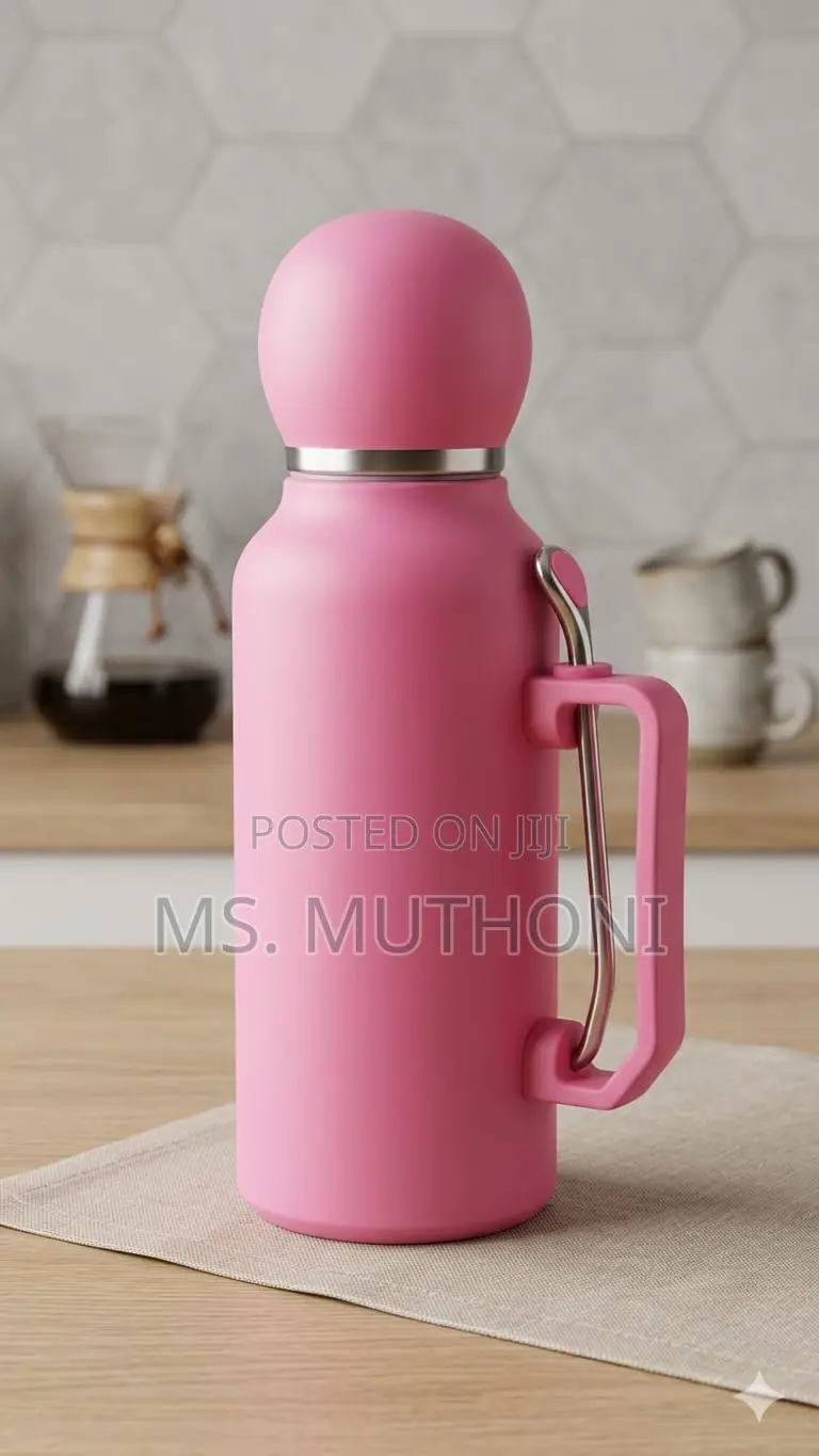 1300 Ml Exquisite Flask With Cup and Spoon*