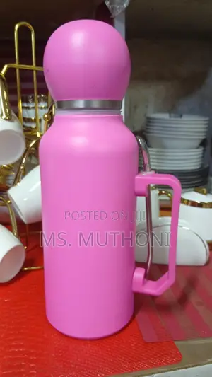 1300 Ml Exquisite Flask With Cup and Spoon*