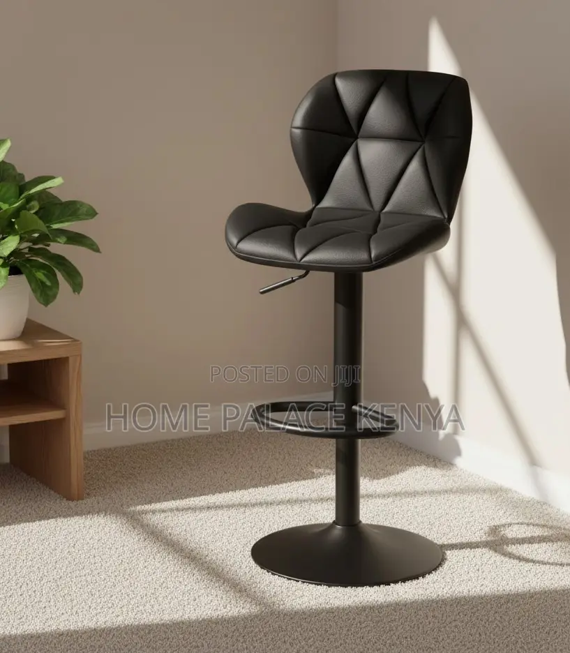 Bar Stool: Modern Swivel Bar Chair With Hydraulic Lift Base