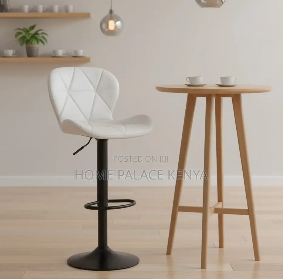 Bar Stool: Modern Swivel Bar Chair With Hydraulic Lift Base