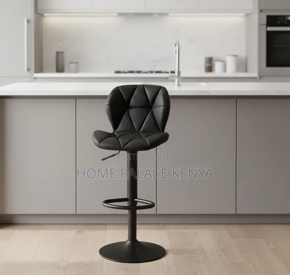Bar Stool: Modern Swivel Bar Chair With Hydraulic Lift Base