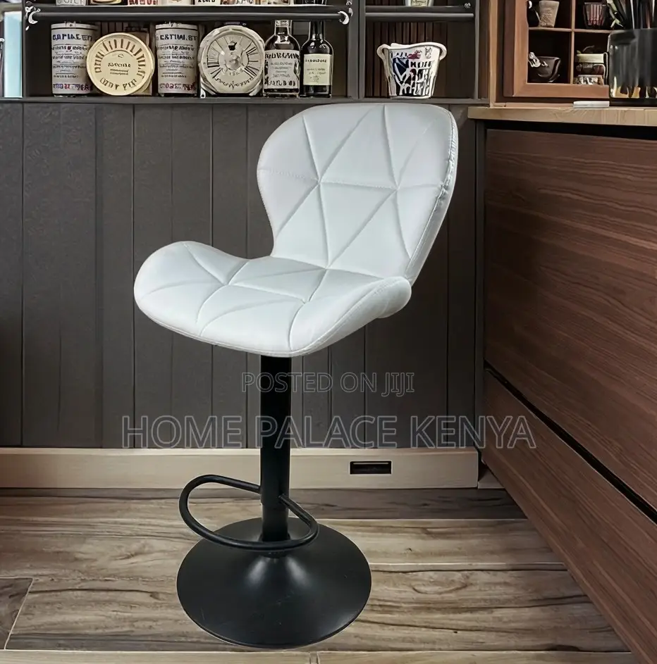 Bar Stool: Modern Swivel Bar Chair With Hydraulic Lift Base